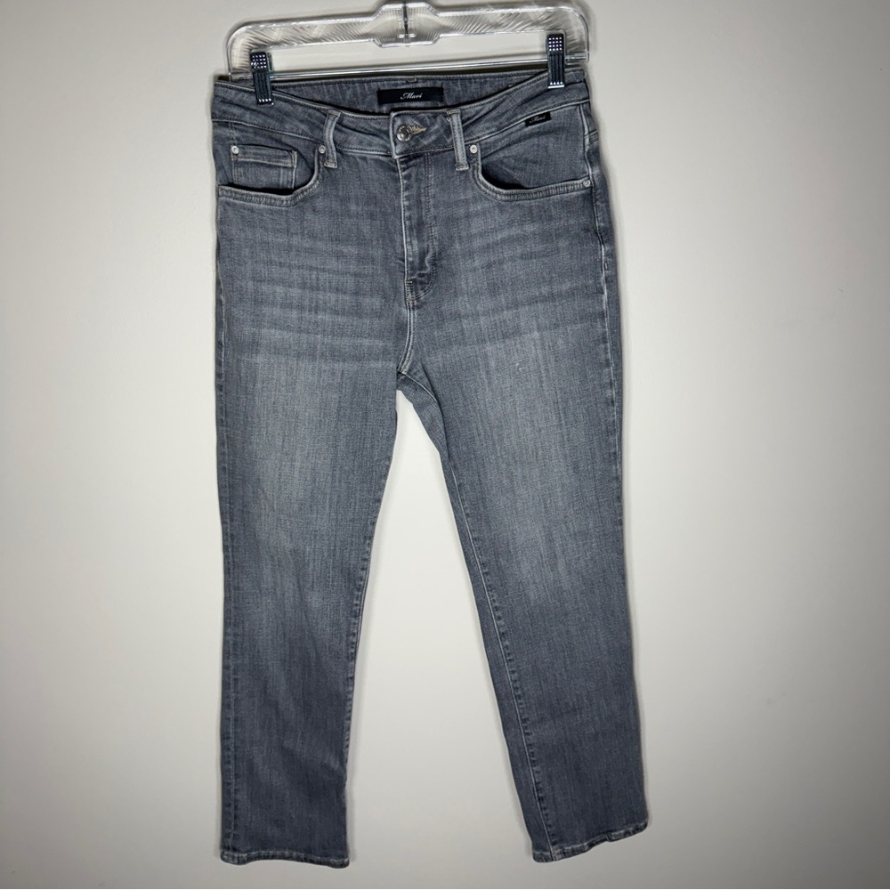 Mavi Viola Slim Straight Gray Jeans